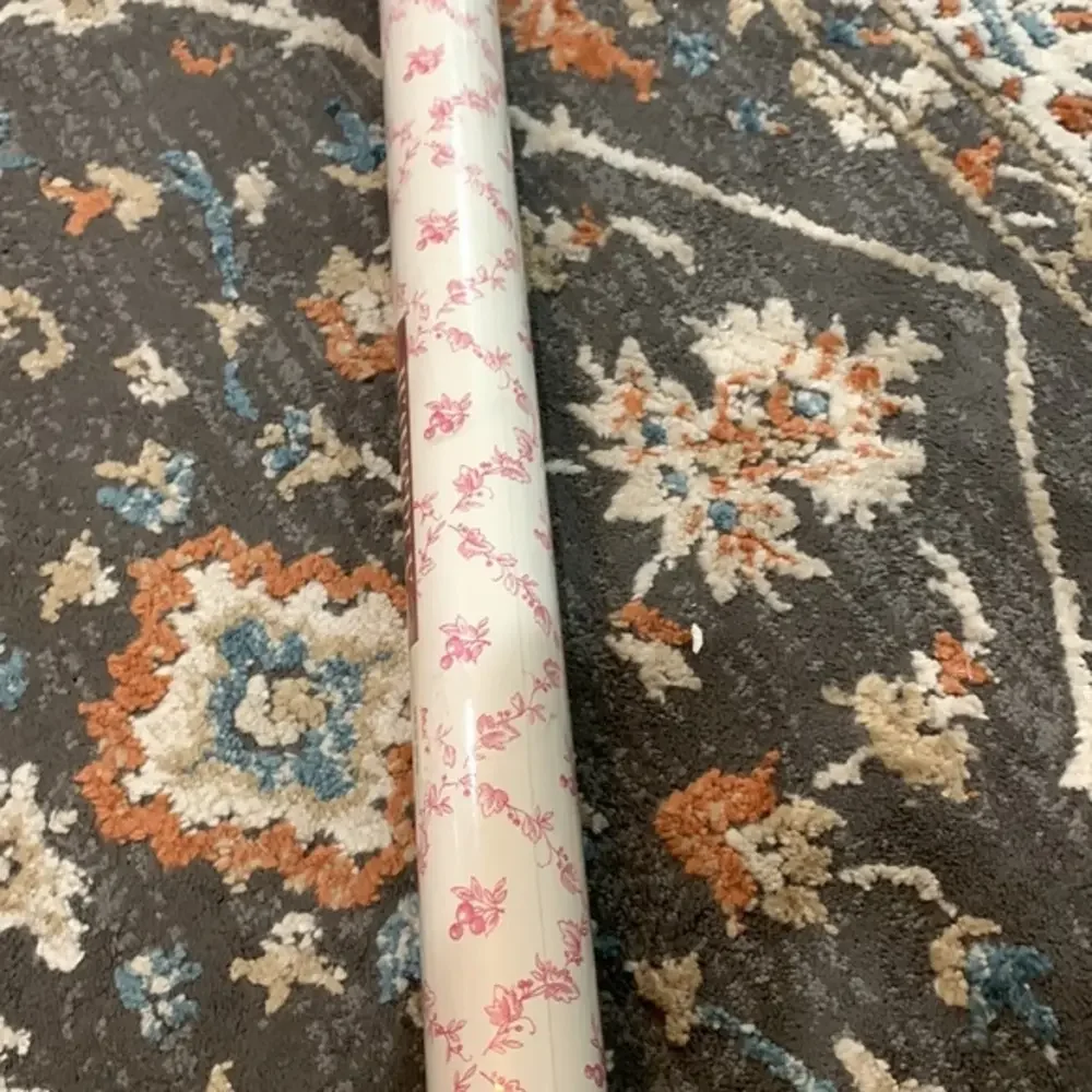 Sealed Double Roll Waverly Pre Pasted Wallpaper Floral Vintage 60.75 sq…